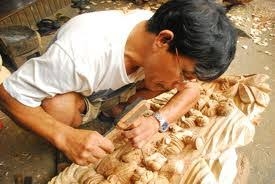 Mas village/Wood Carving village